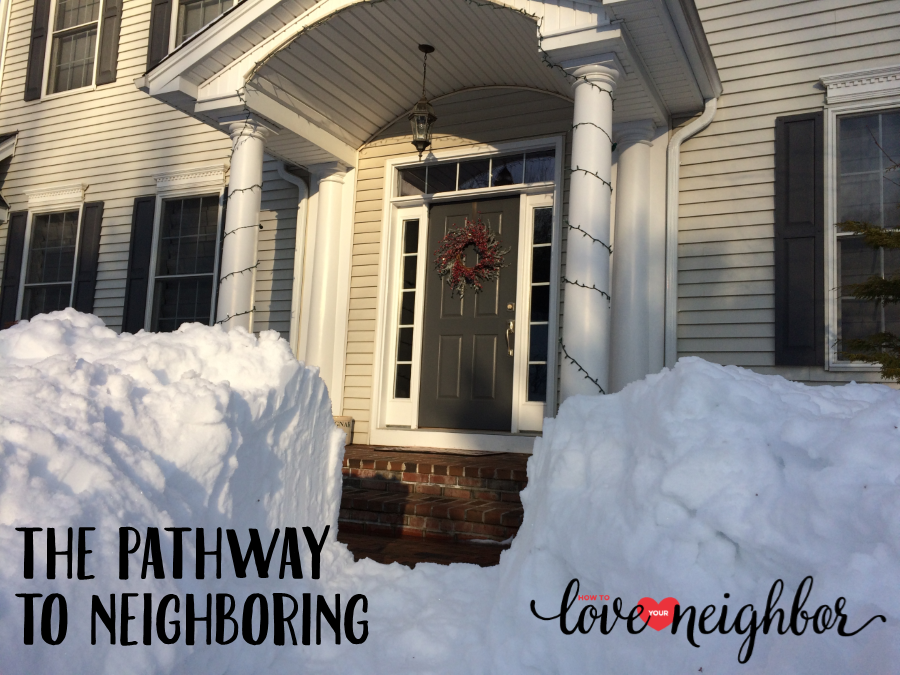 the pathway to neighboring